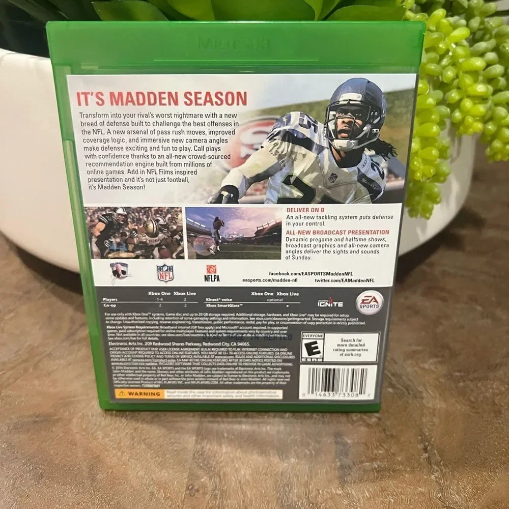 XBOX ONE Madden 15 Rated E